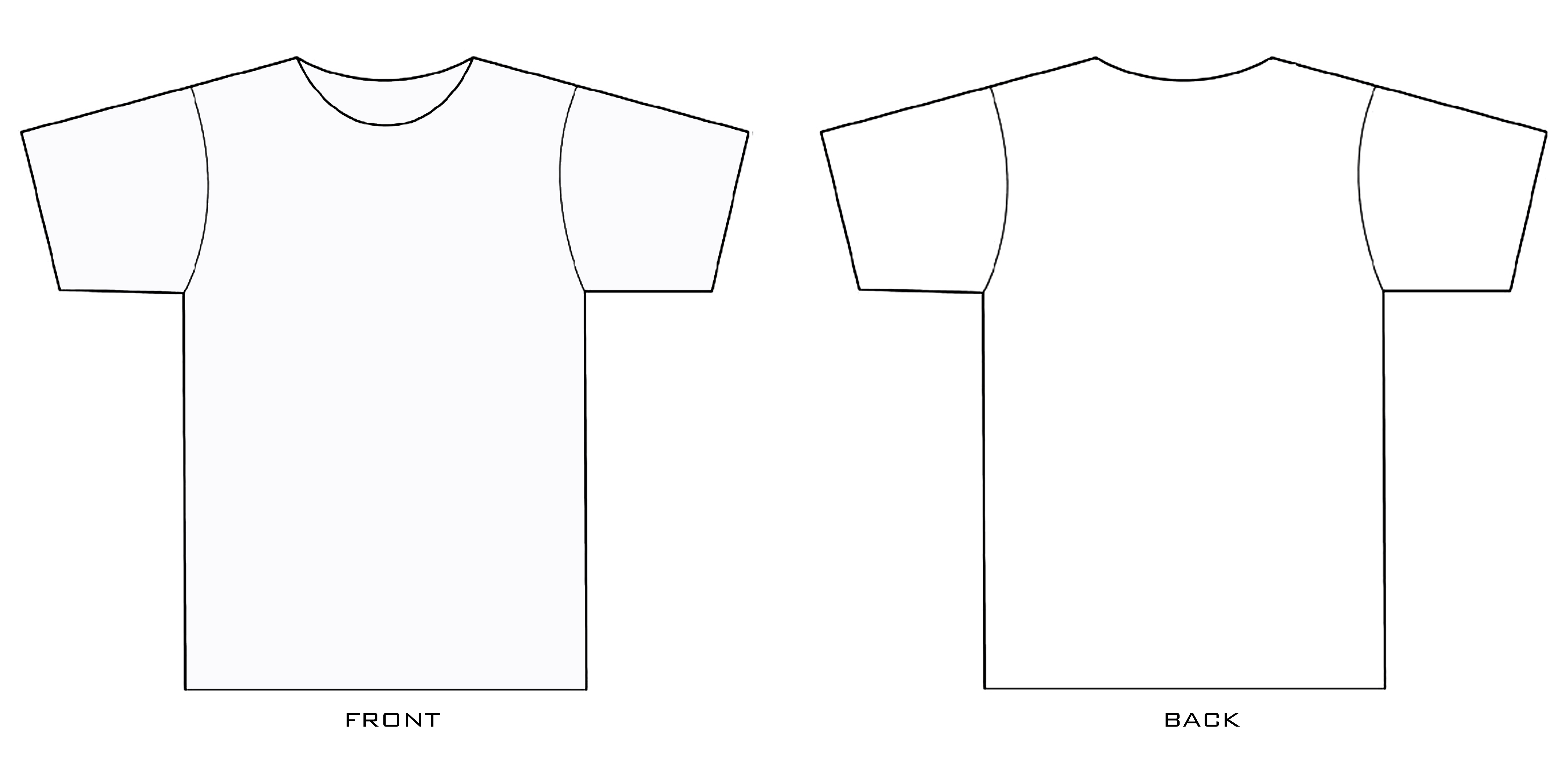 Free Tshirt Template, Download Free Tshirt Template png images, Free ClipArts on Clipart Library