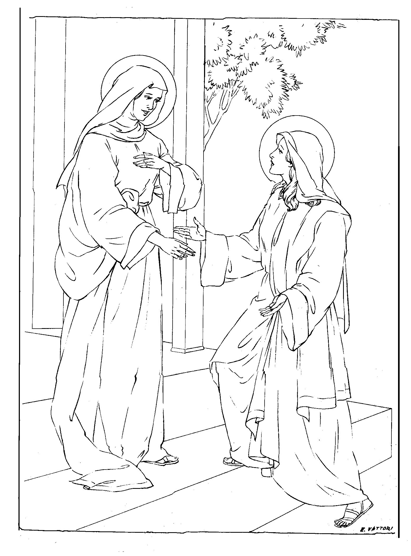 Free Mary Visitation Cliparts, Download Free Clip Art, Free Clip Art on Clipart Library