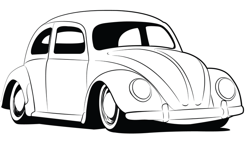 volkswagen bug clip art Clip Art Library