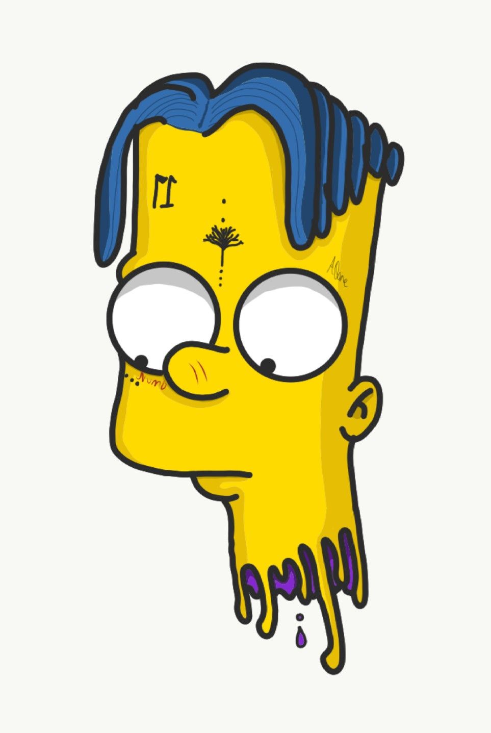 Bart Simpson Drawing Free download on ClipArtMag