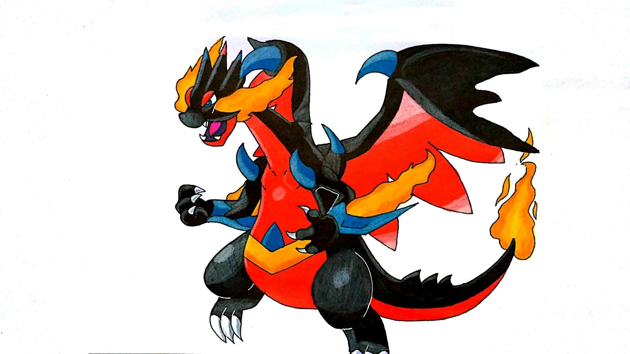Charizard X Drawing Free download on ClipArtMag