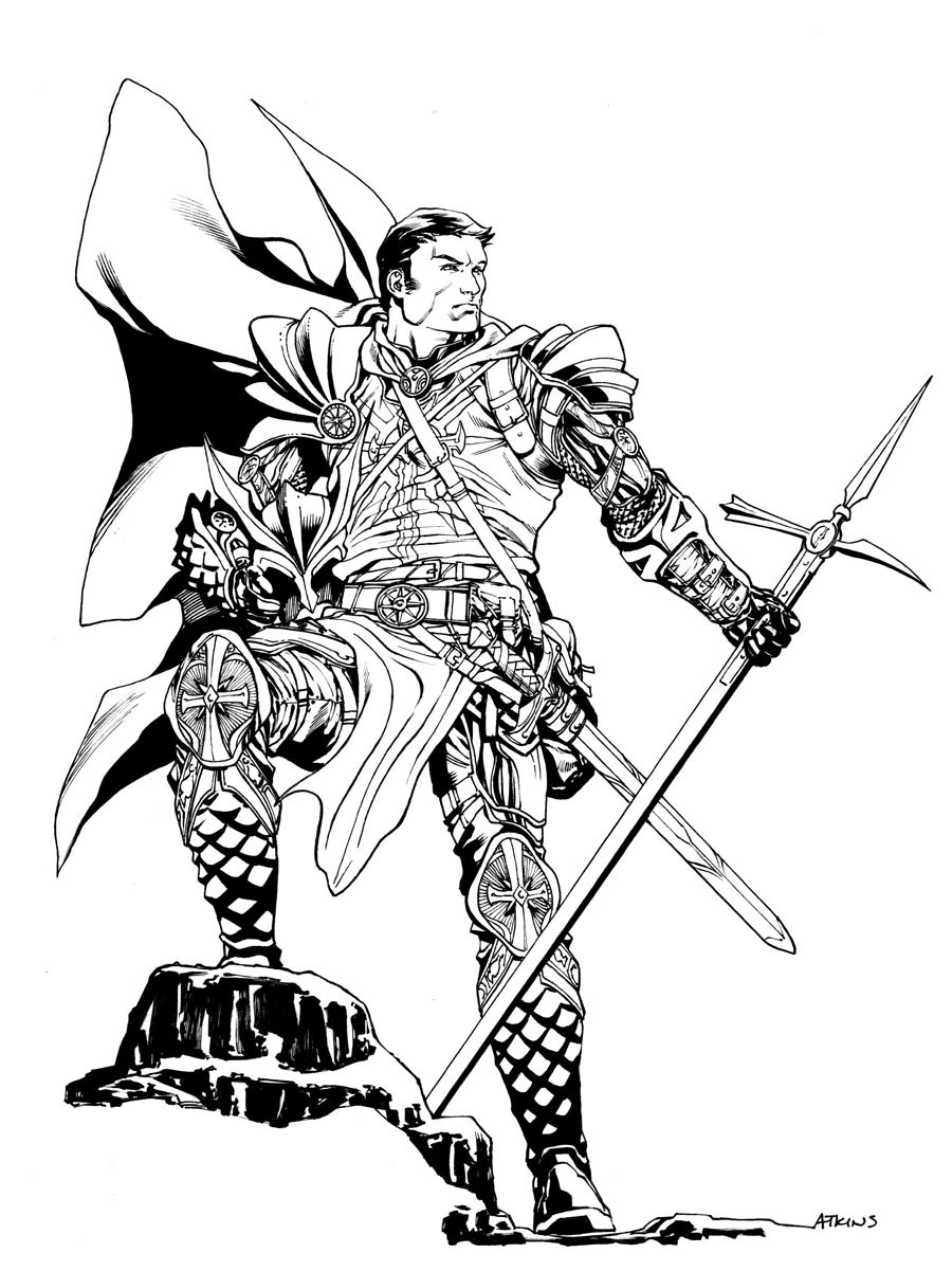 D&D Drawing Free download on ClipArtMag