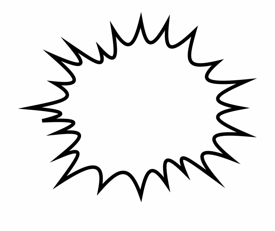 Explosion Drawing Free download on ClipArtMag