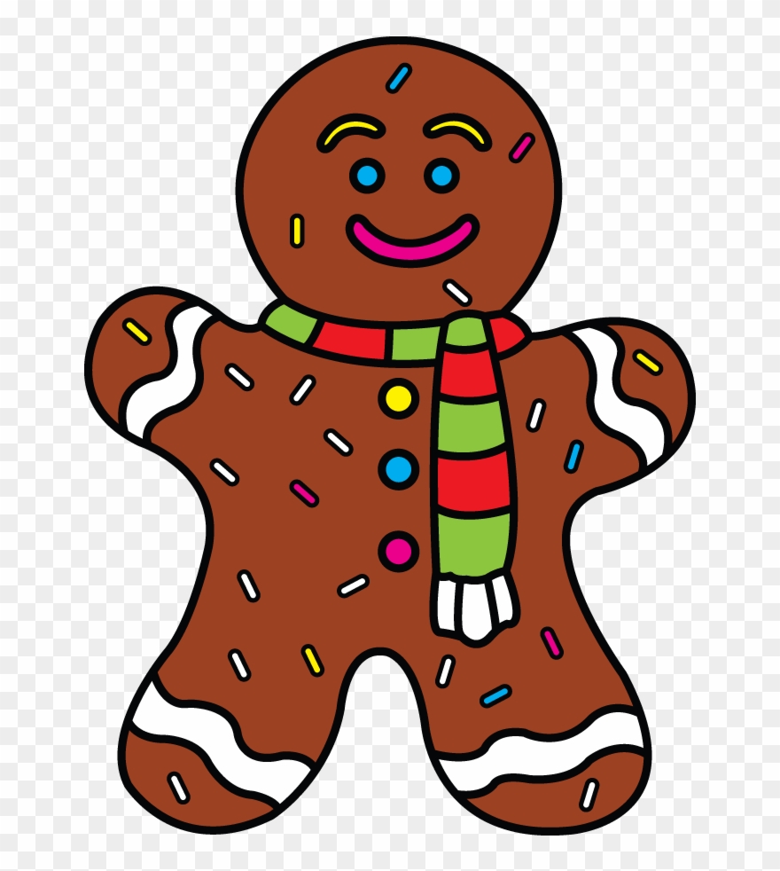 Ginger Bread Man Drawing Free download on ClipArtMag