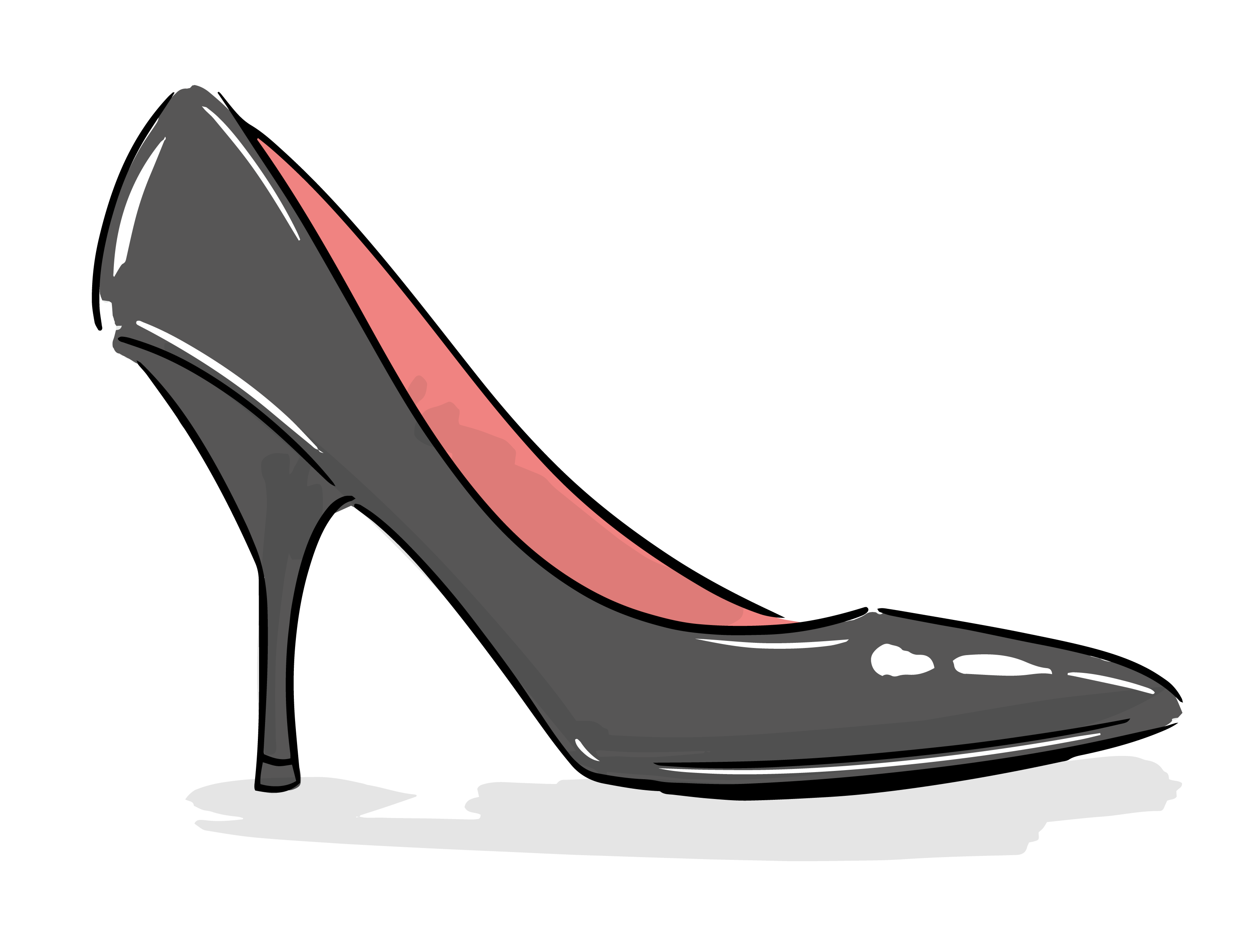 High Heels Drawing Free download on ClipArtMag