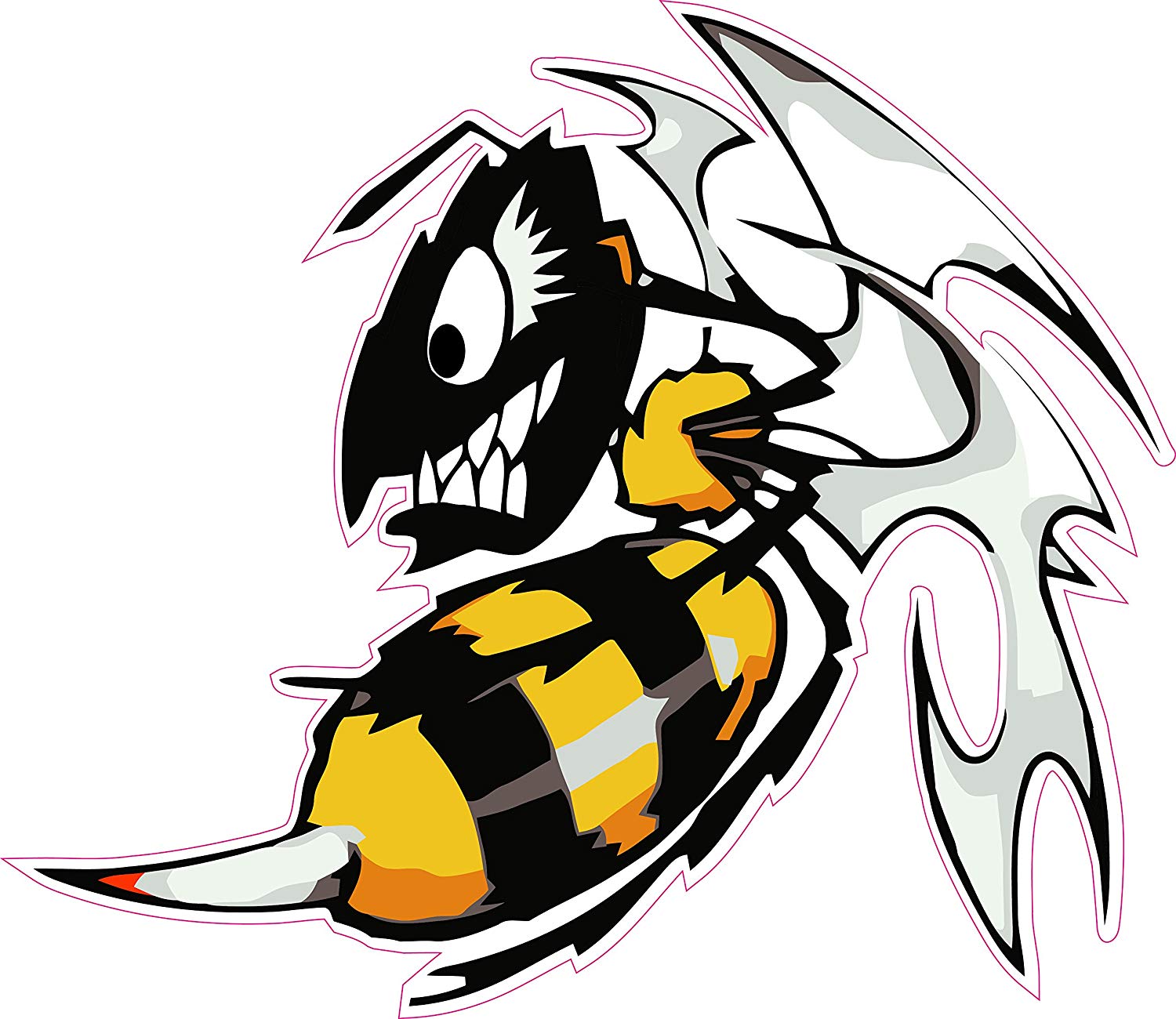 Killer Bee Drawing Free download on ClipArtMag