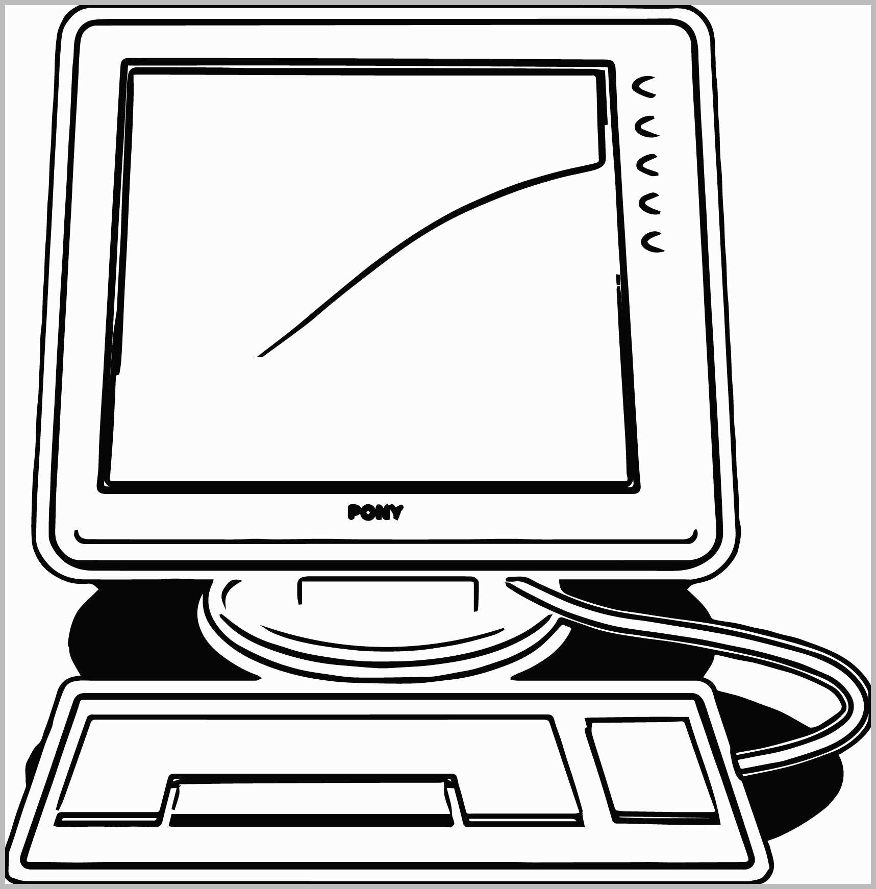 Old Computer Drawing Free download on ClipArtMag