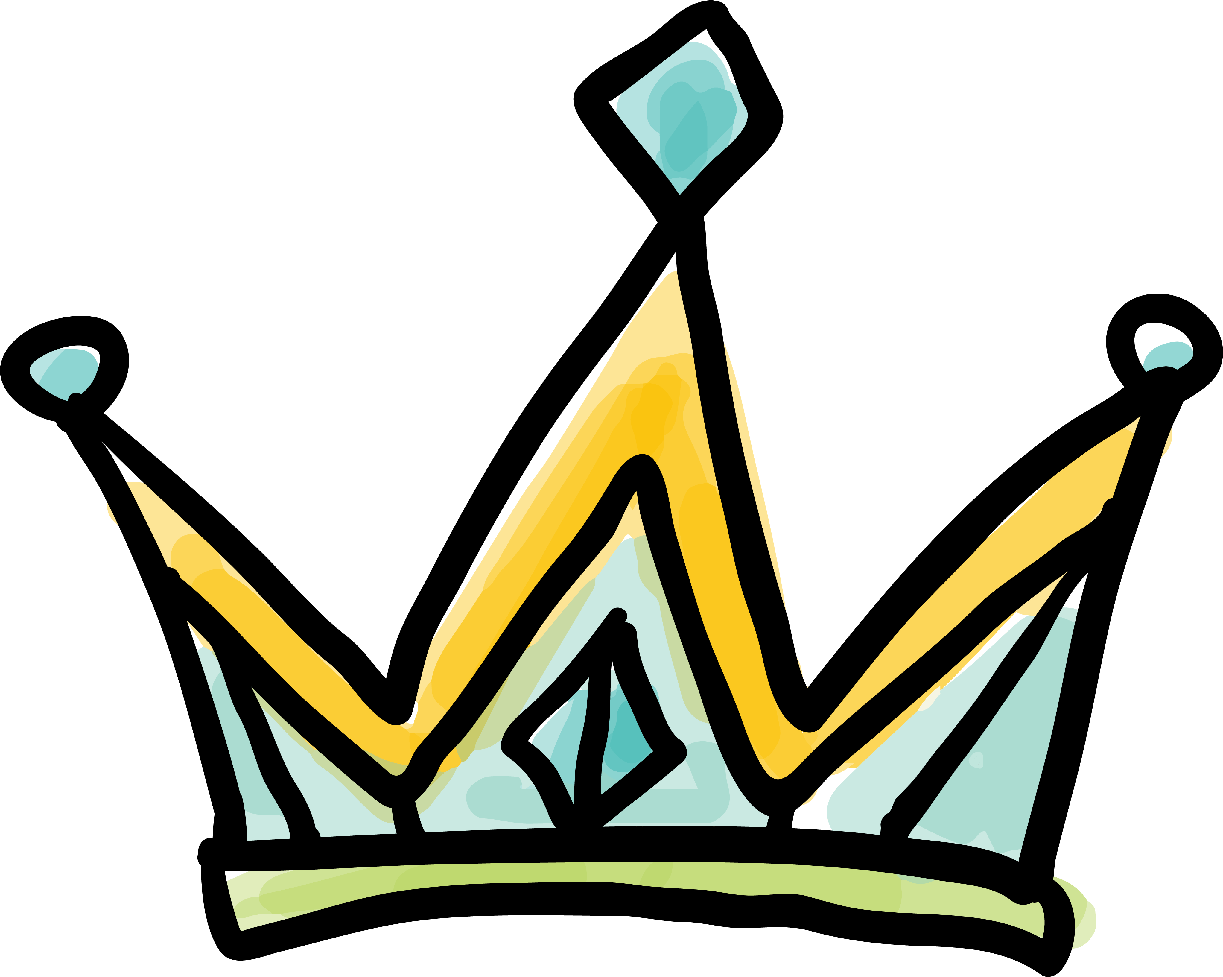 Princess Crown Drawing Free download on ClipArtMag