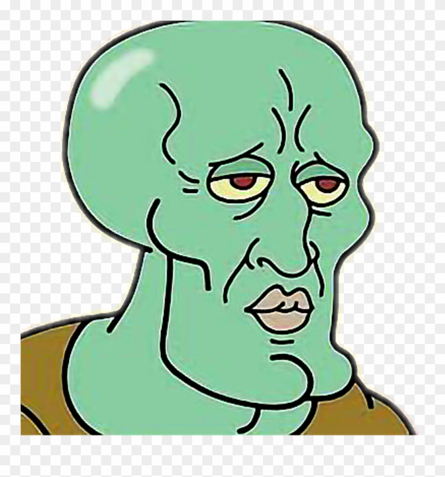 Squidward Drawing Free download on ClipArtMag