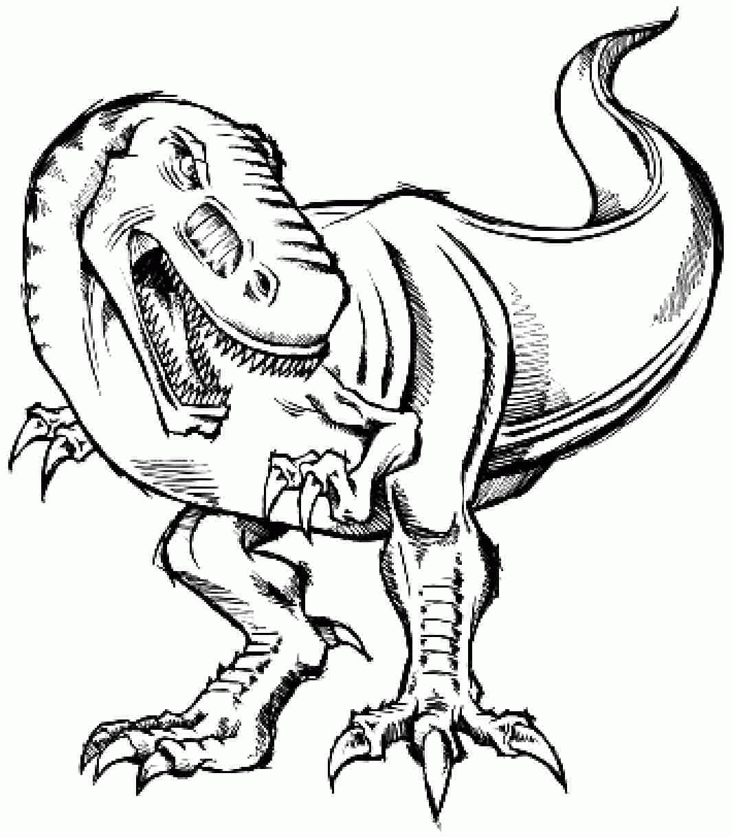T Rex Cartoon Drawing Free download on ClipArtMag