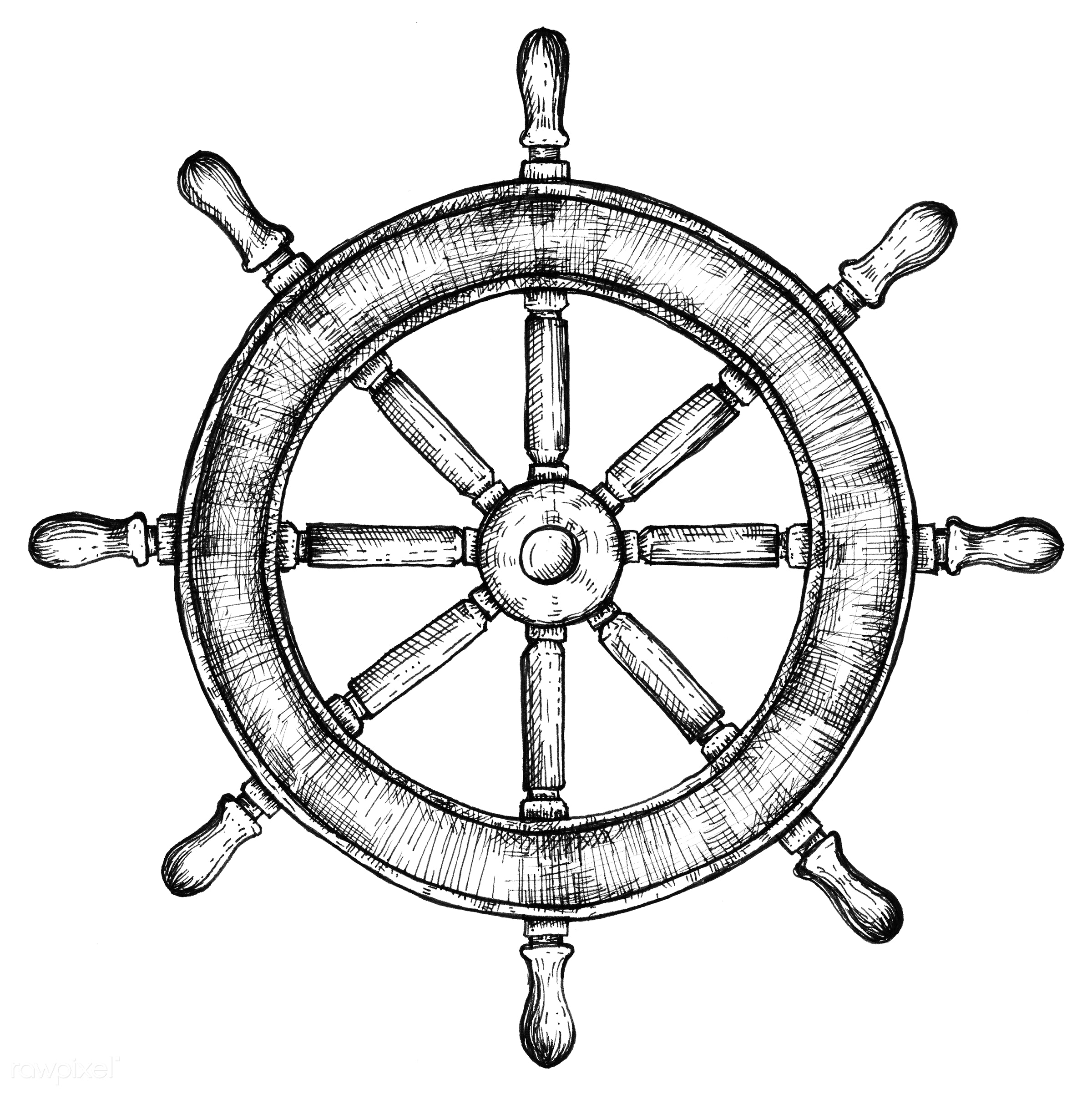Wheel Drawing Free download on ClipArtMag