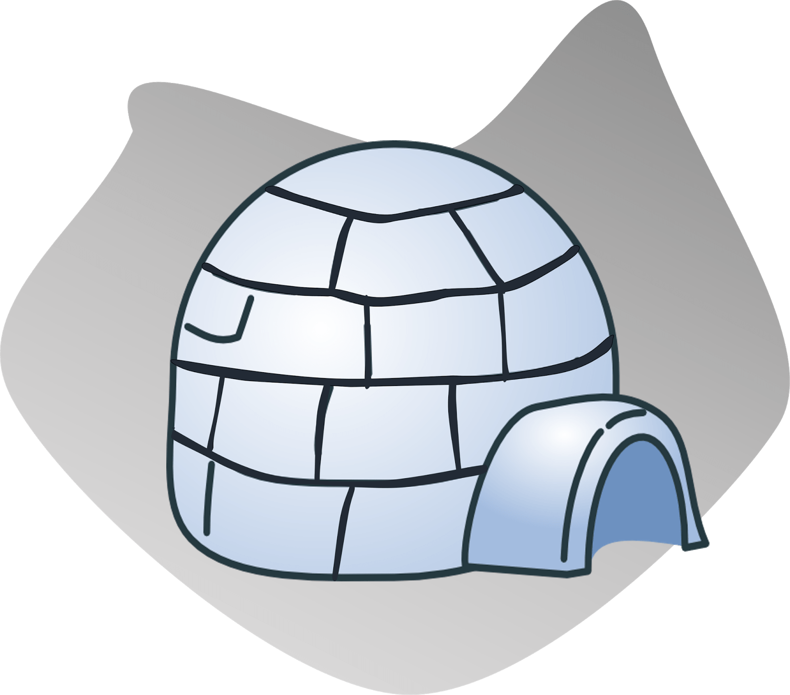 Igloo clipart Clipground