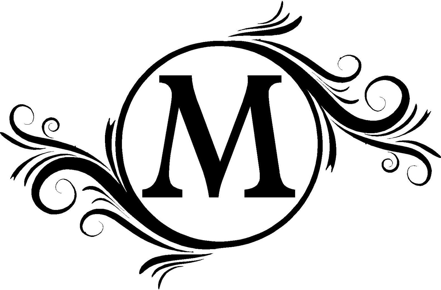 Monogram clipart Clipground