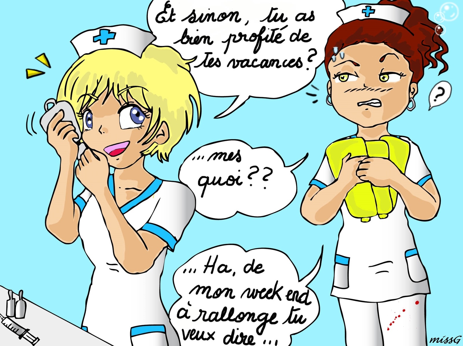 Ces 15 dessins décrivent beaucoup trop bien les infirmières
