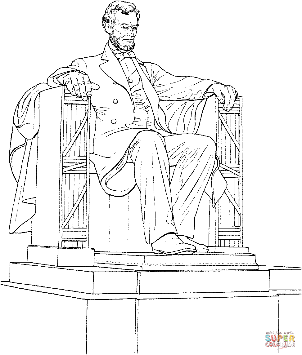 Abraham Lincoln Coloring Pages Printable Coloring Home