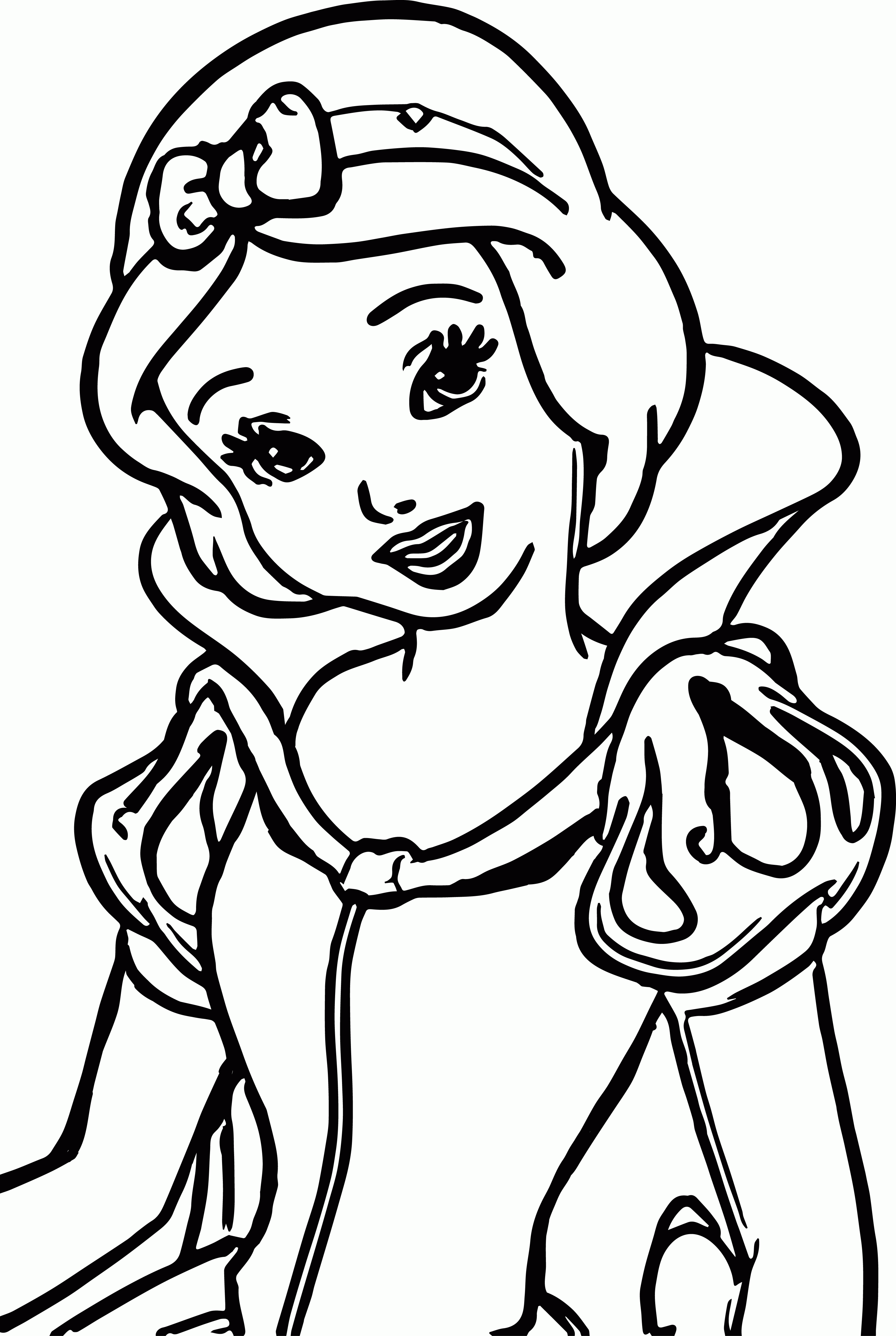 Cartoon Disney Princesses Coloring Pages Coloring Home