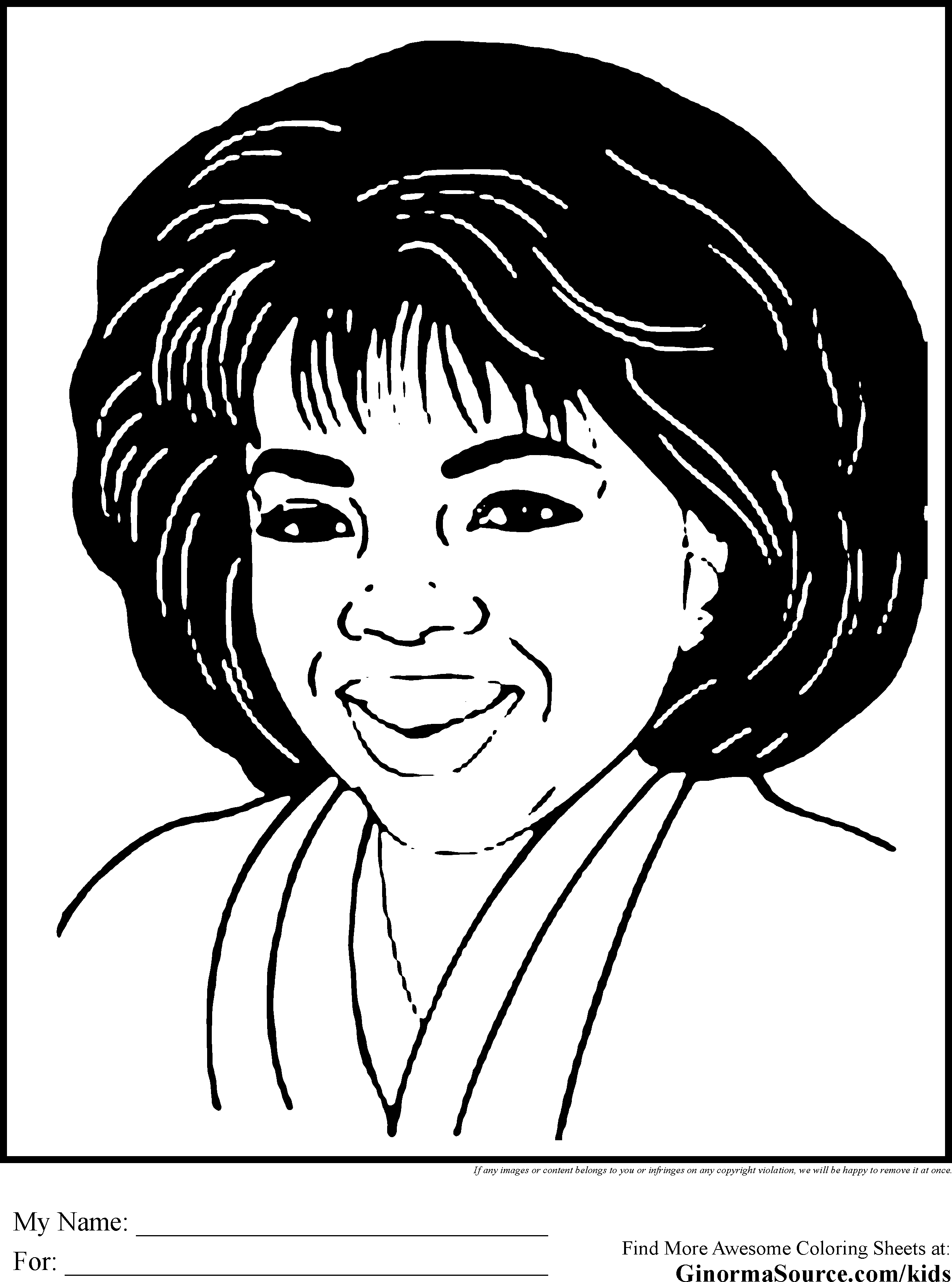 African American Coloring Pages For Kids Coloring Home