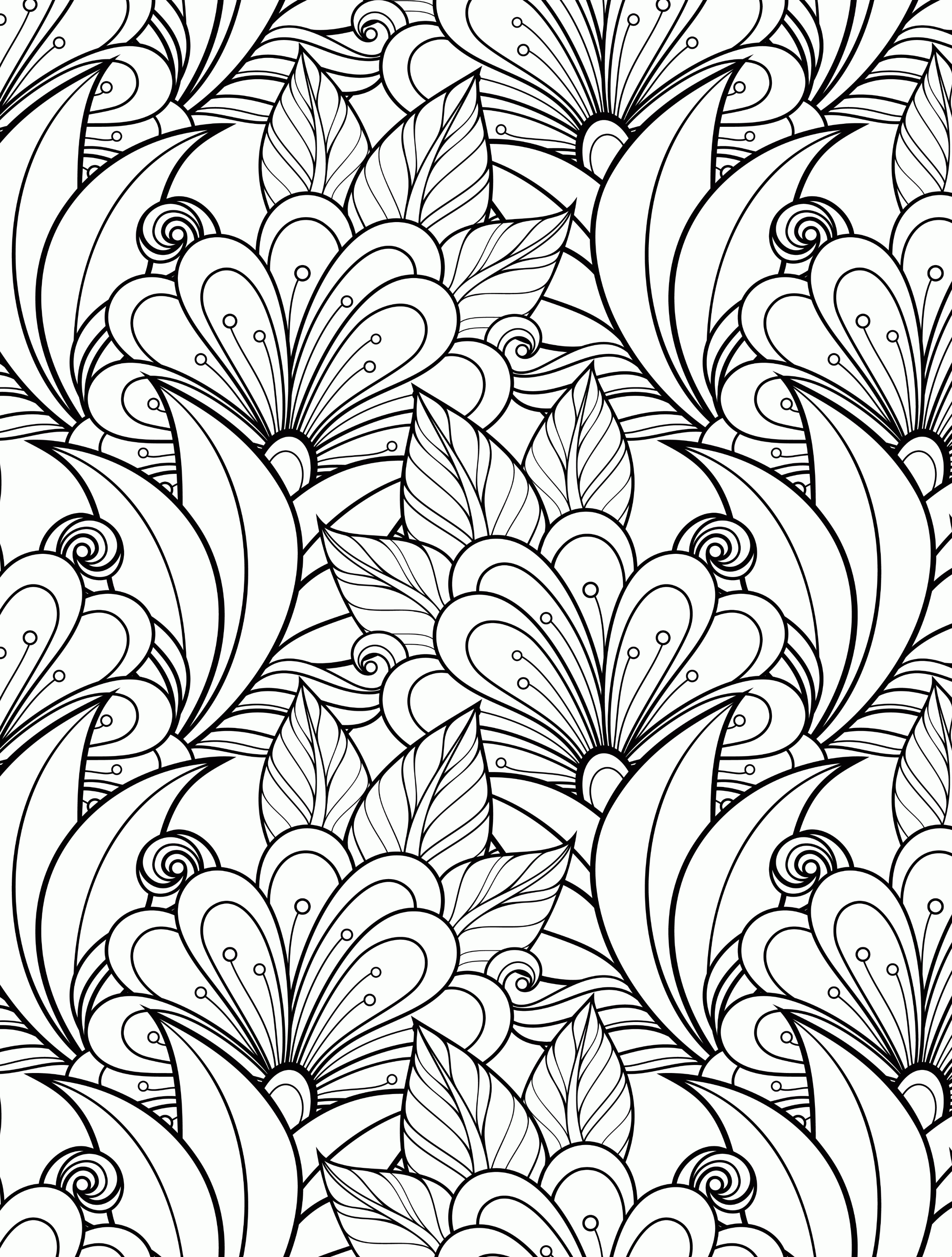 Download Free Printable Coloring Pages For Adults Coloring Home