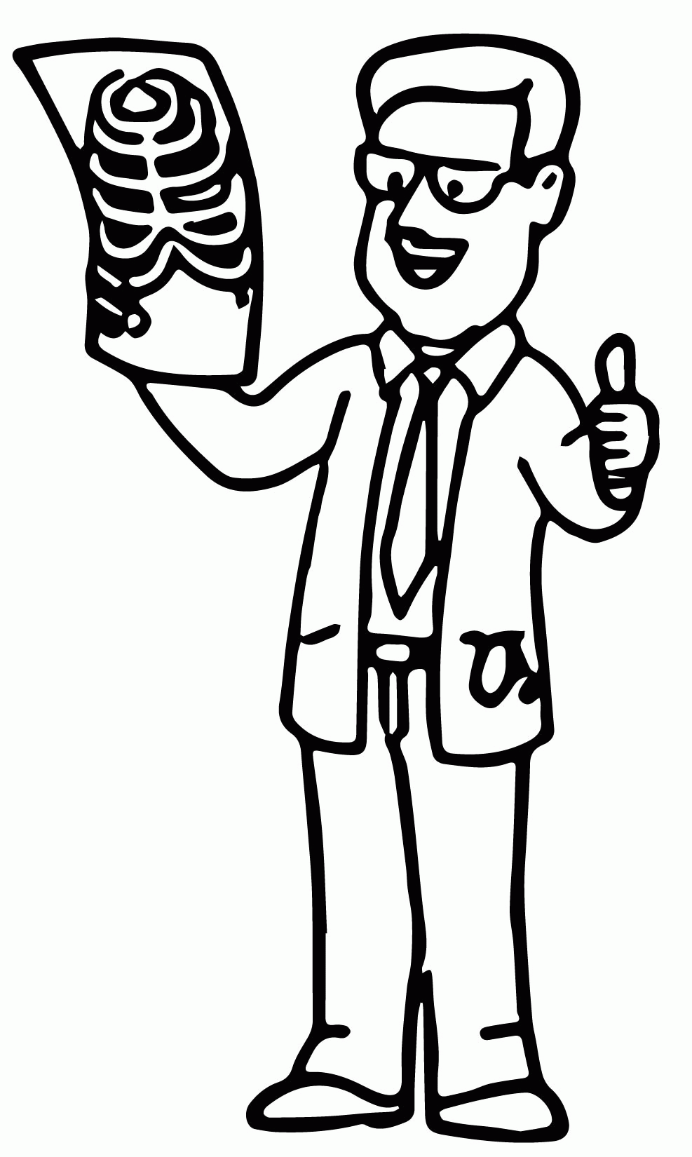 X Ray Coloring Pages Coloring Home