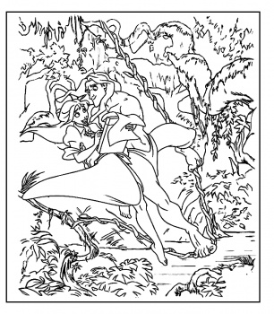 Jungle Coloring Pages (9) Coloring Kids