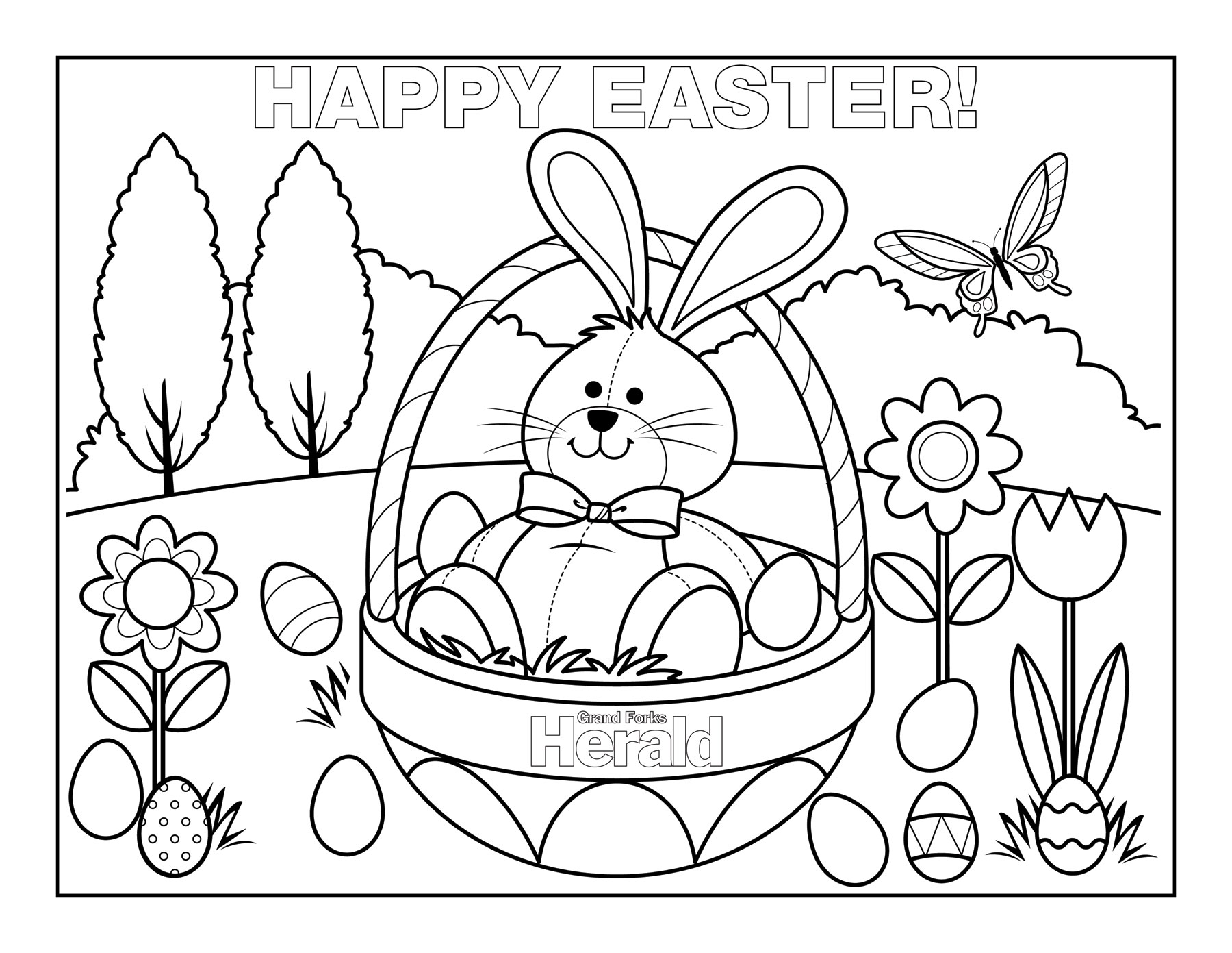 Easter Coloring Pages (3) Coloring Kids