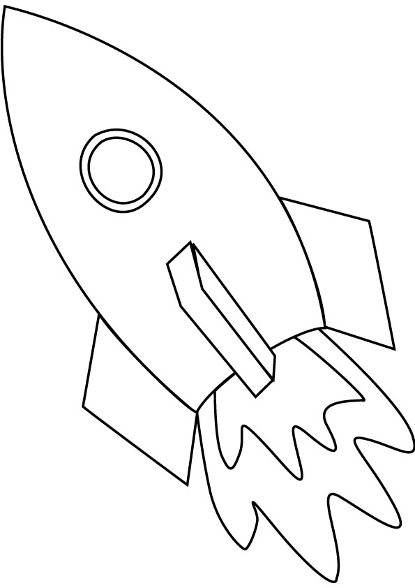 Rocket ship coloring pages to download and print for free