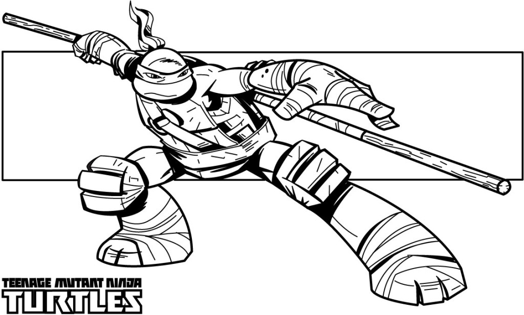 Ninja coloring pages to download and print for free