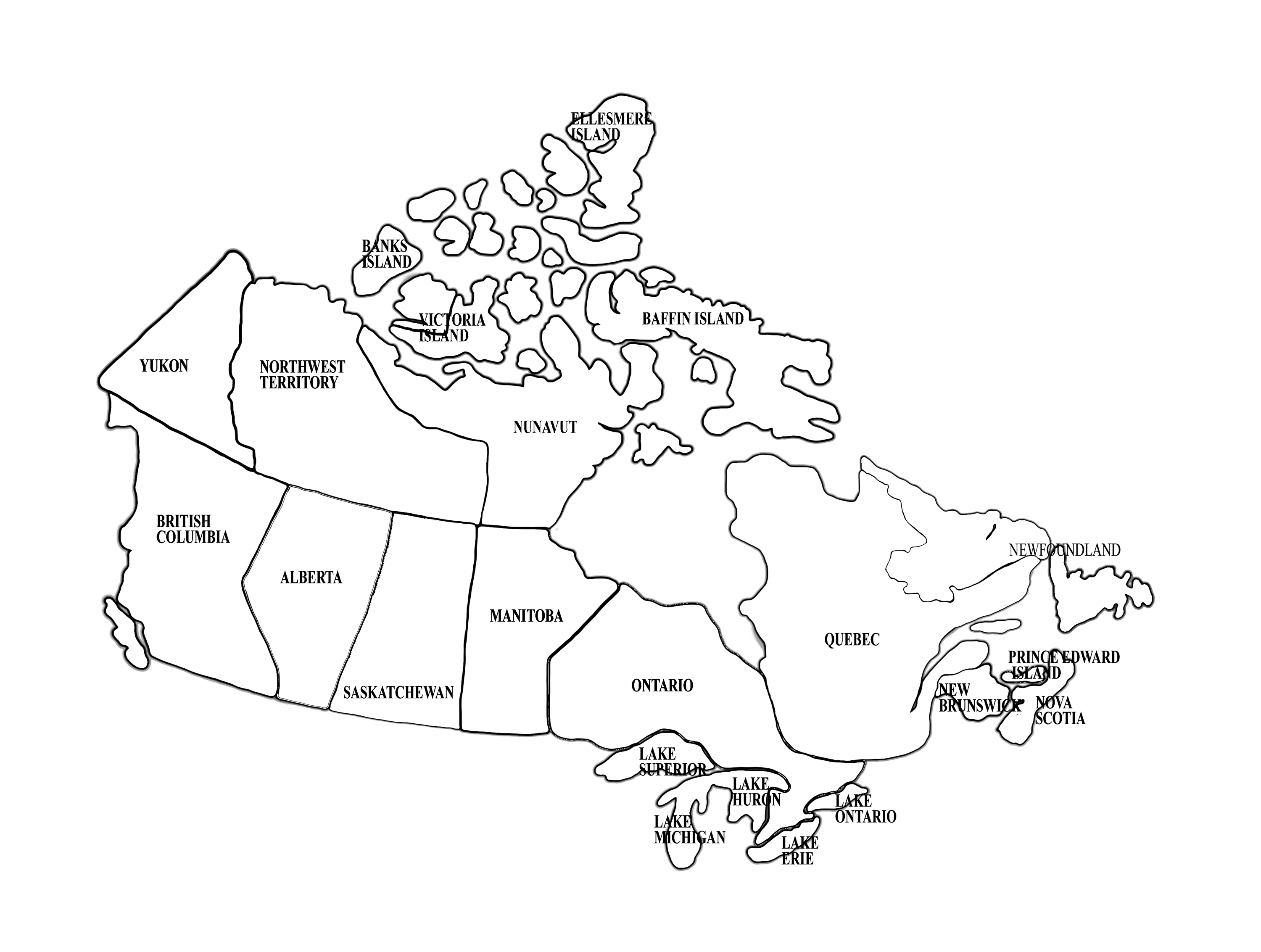 Canada coloring pages to download and print for free