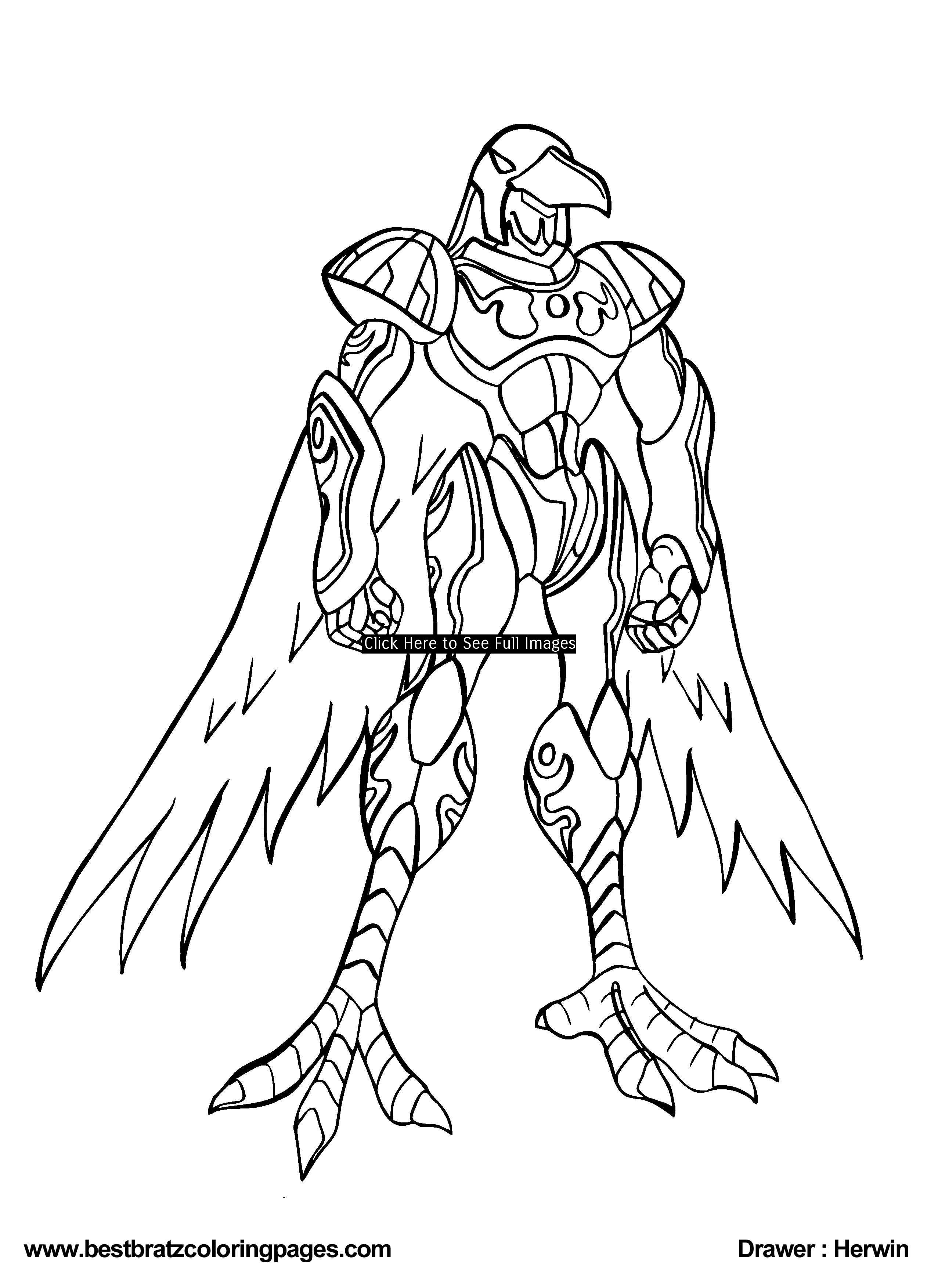 Bakugan coloring pages to download and print for free