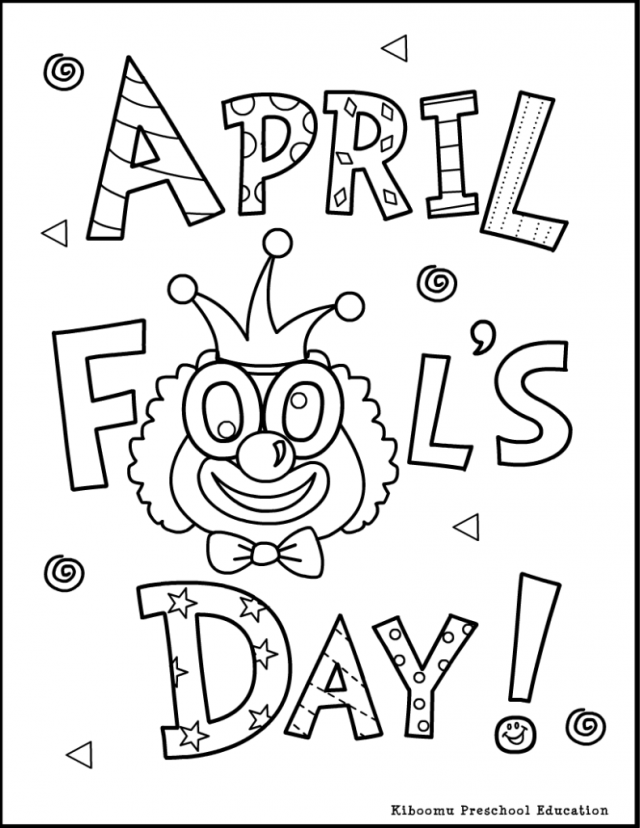 April coloring pages to download and print for free