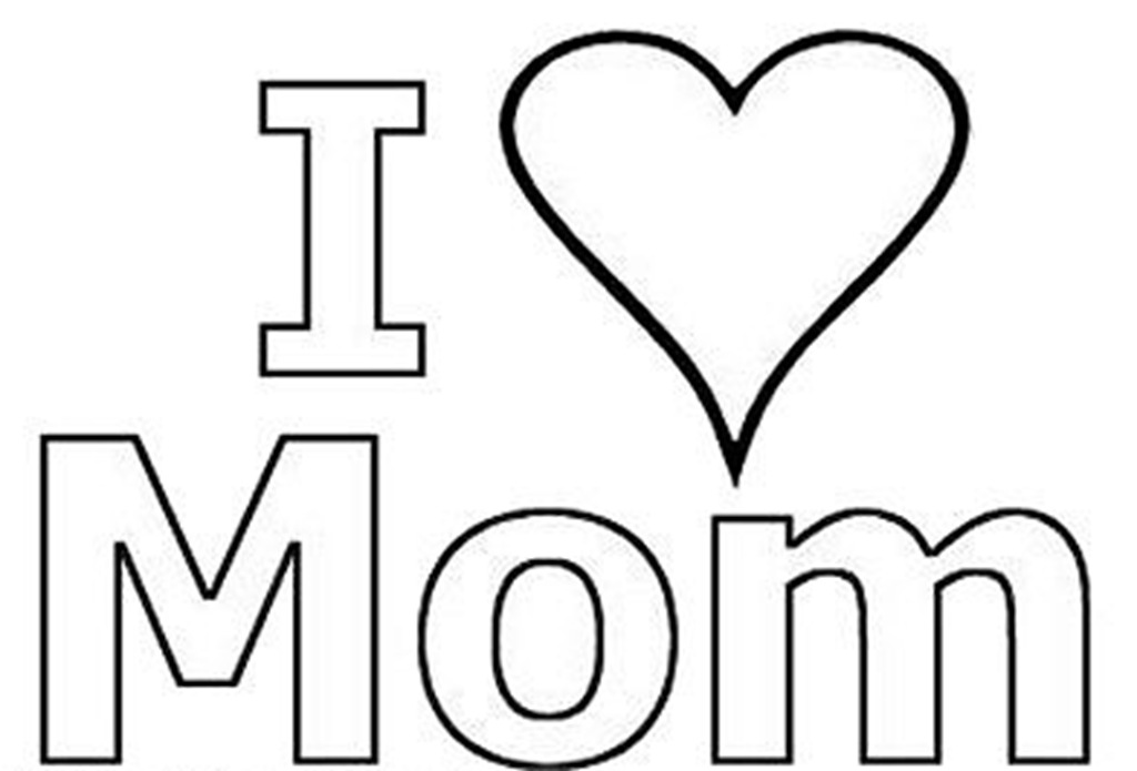 Mother day coloring pages to download and print for free