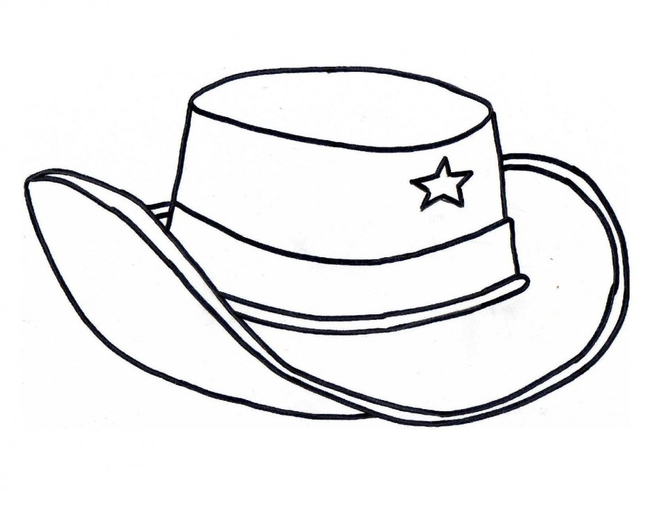 Hat coloring pages to download and print for free