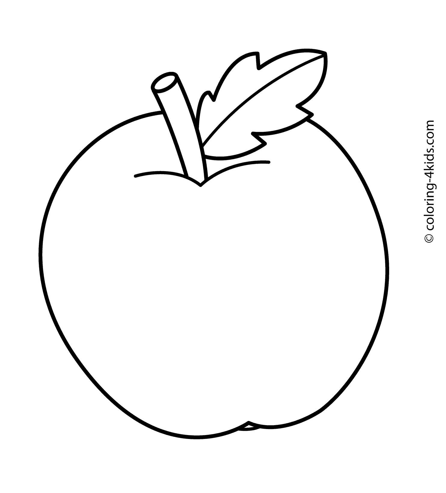 Simple coloring pages to download and print for free