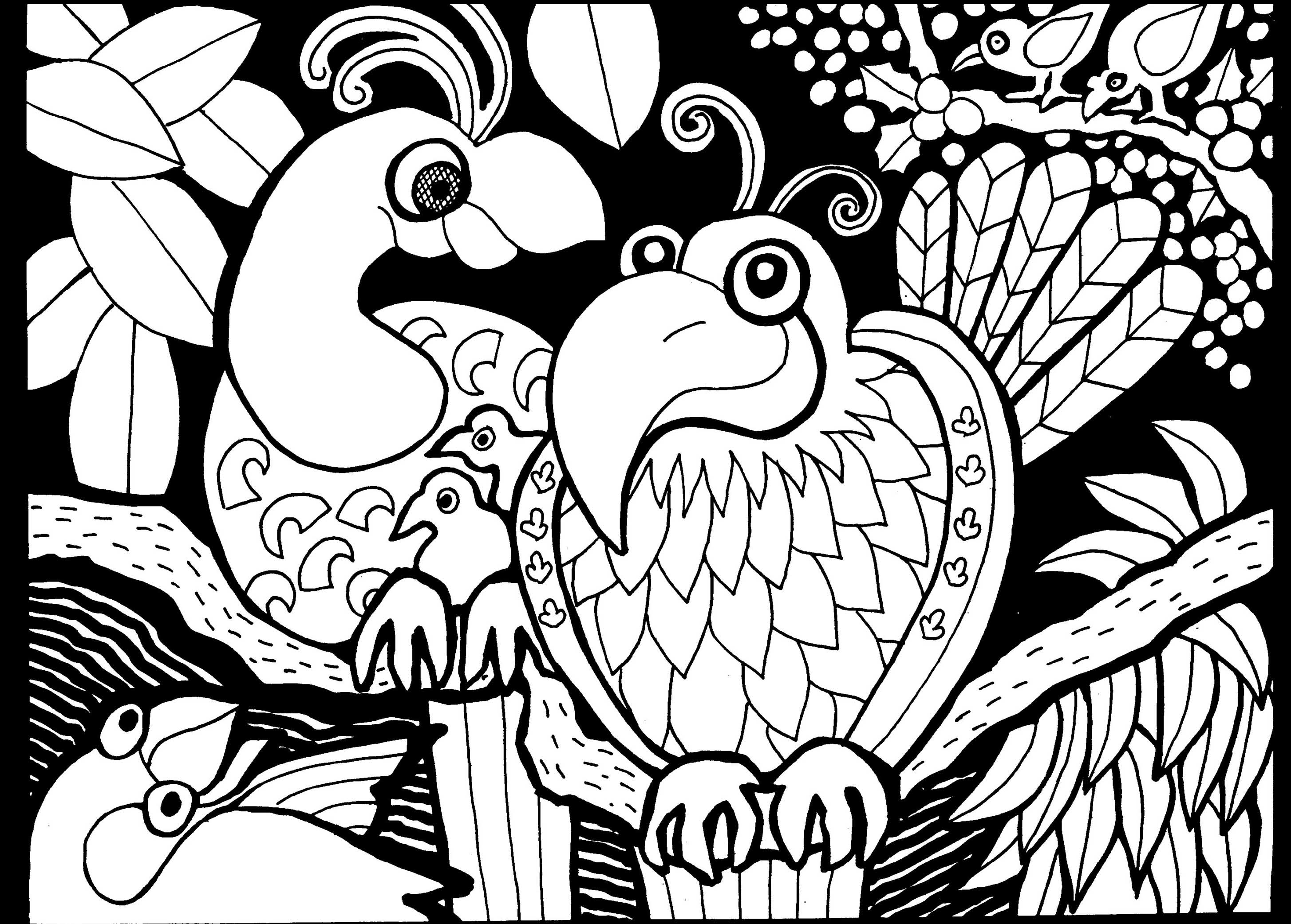 Africa coloring pages to download and print for free