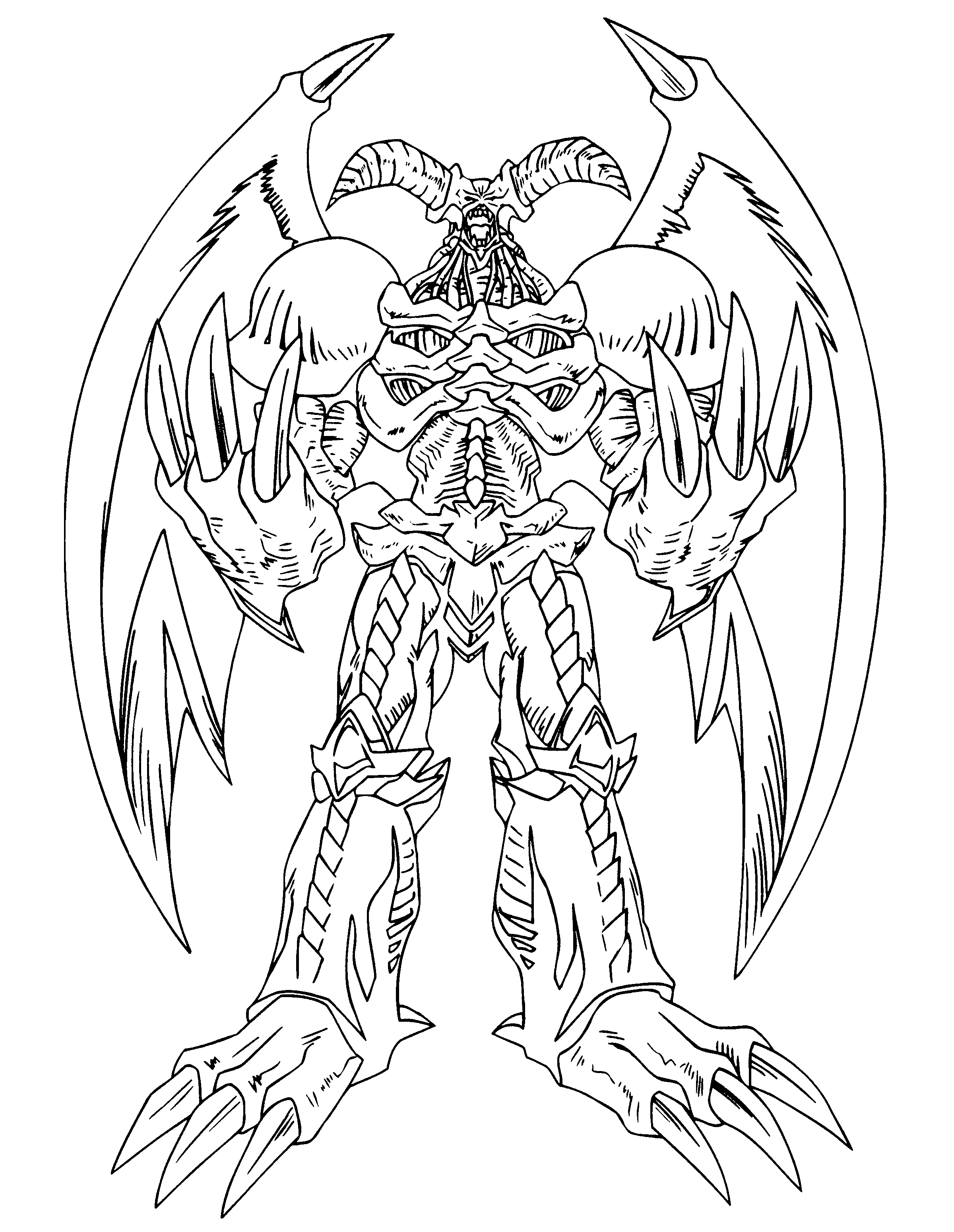 Yu gi oh coloring pages to download and print for free