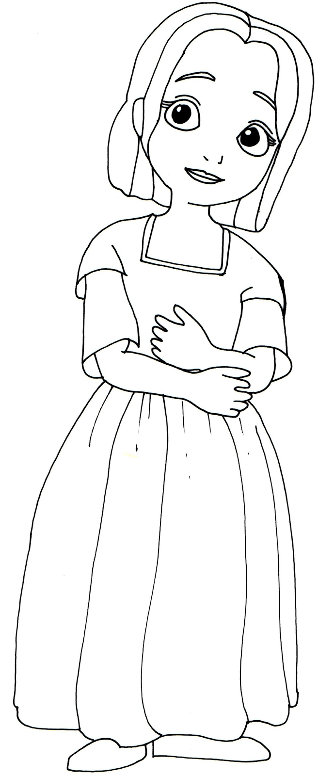 Princess amber coloring pages download and print for free