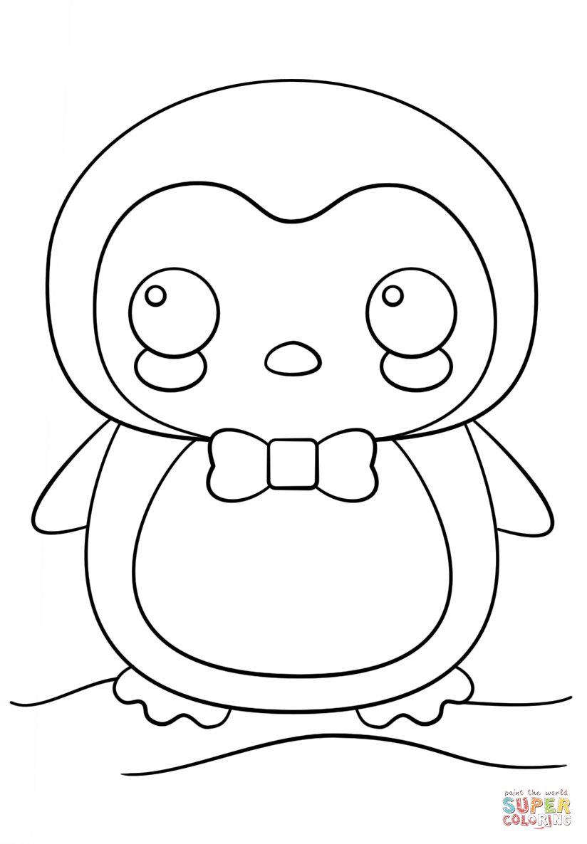 Kawaii coloring pages to download and print for free