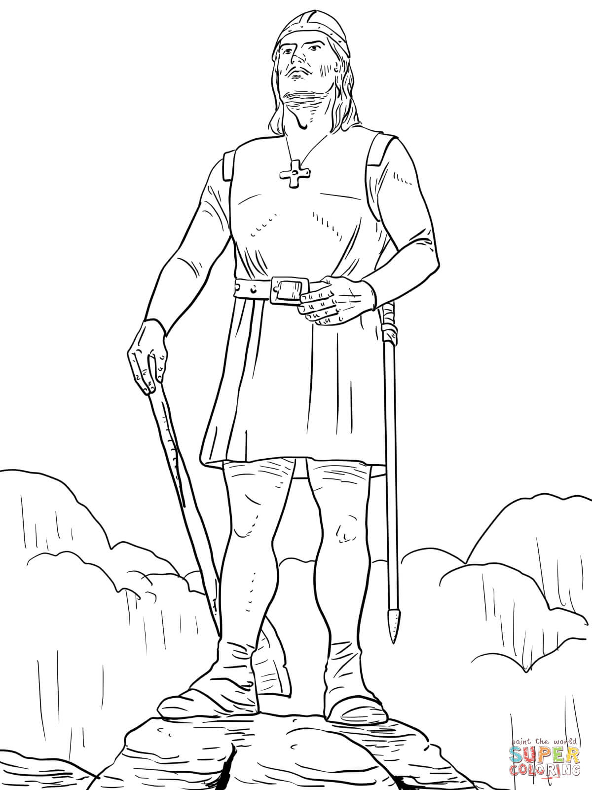 Viking coloring pages to download and print for free