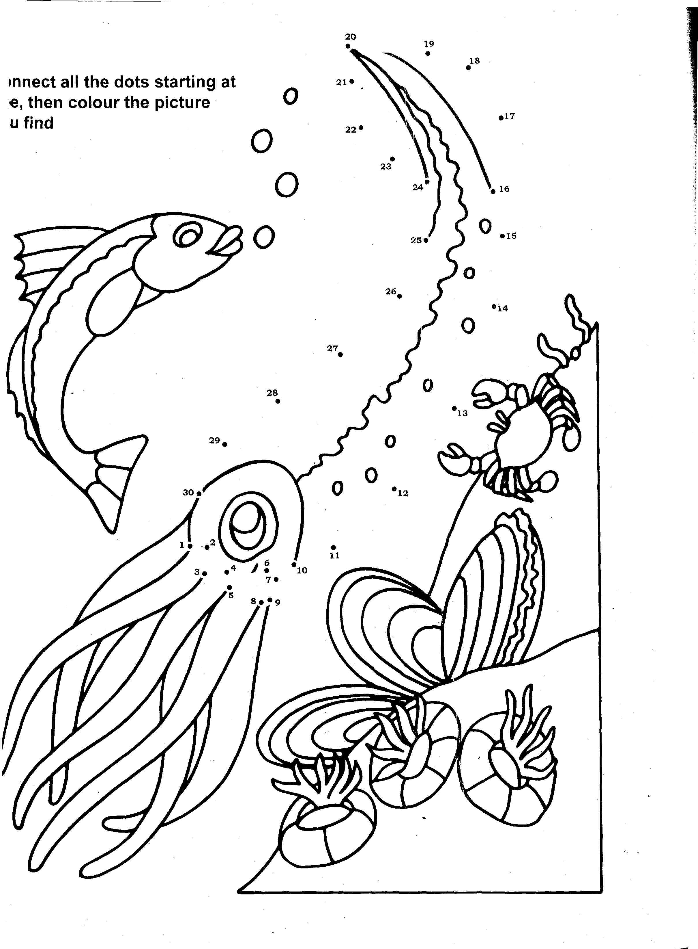Under the sea coloring pages to download and print for free