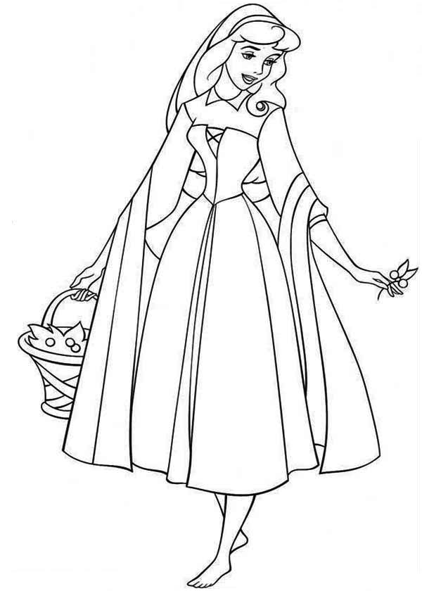 Aurora coloring pages to download and print for free