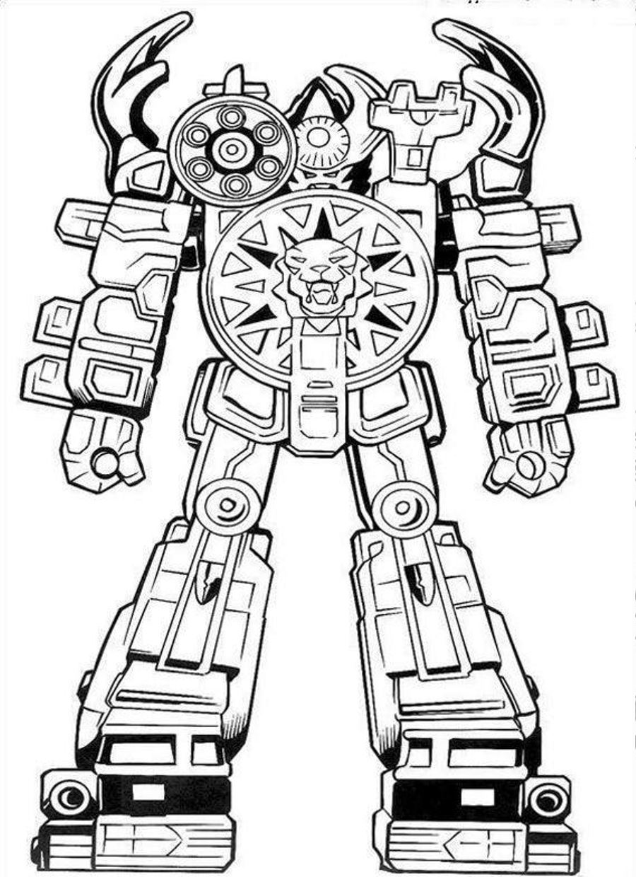 Little robots coloring pages download and print for free