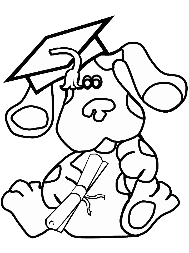 Graduation coloring pages to download and print for free