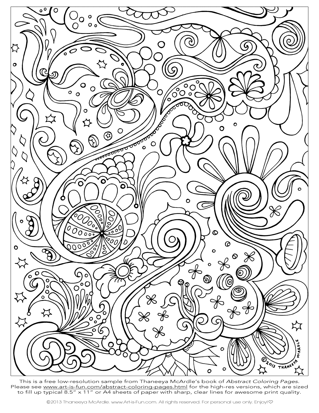 Detailed coloring pages to download and print for free