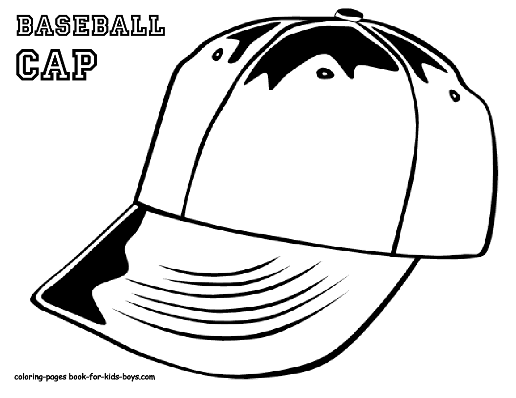 Hat coloring pages to download and print for free