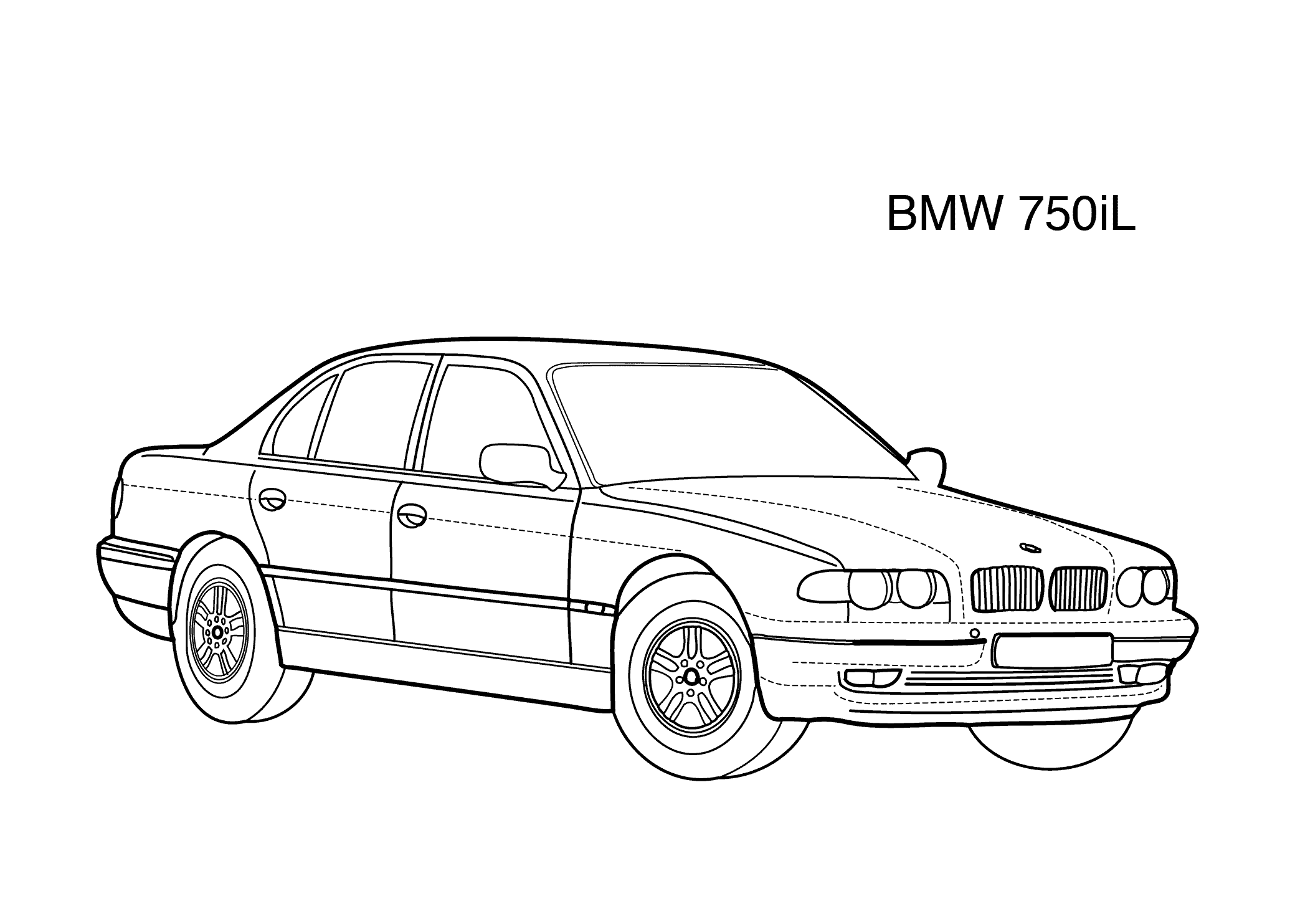 Bmw coloring pages to download and print for free