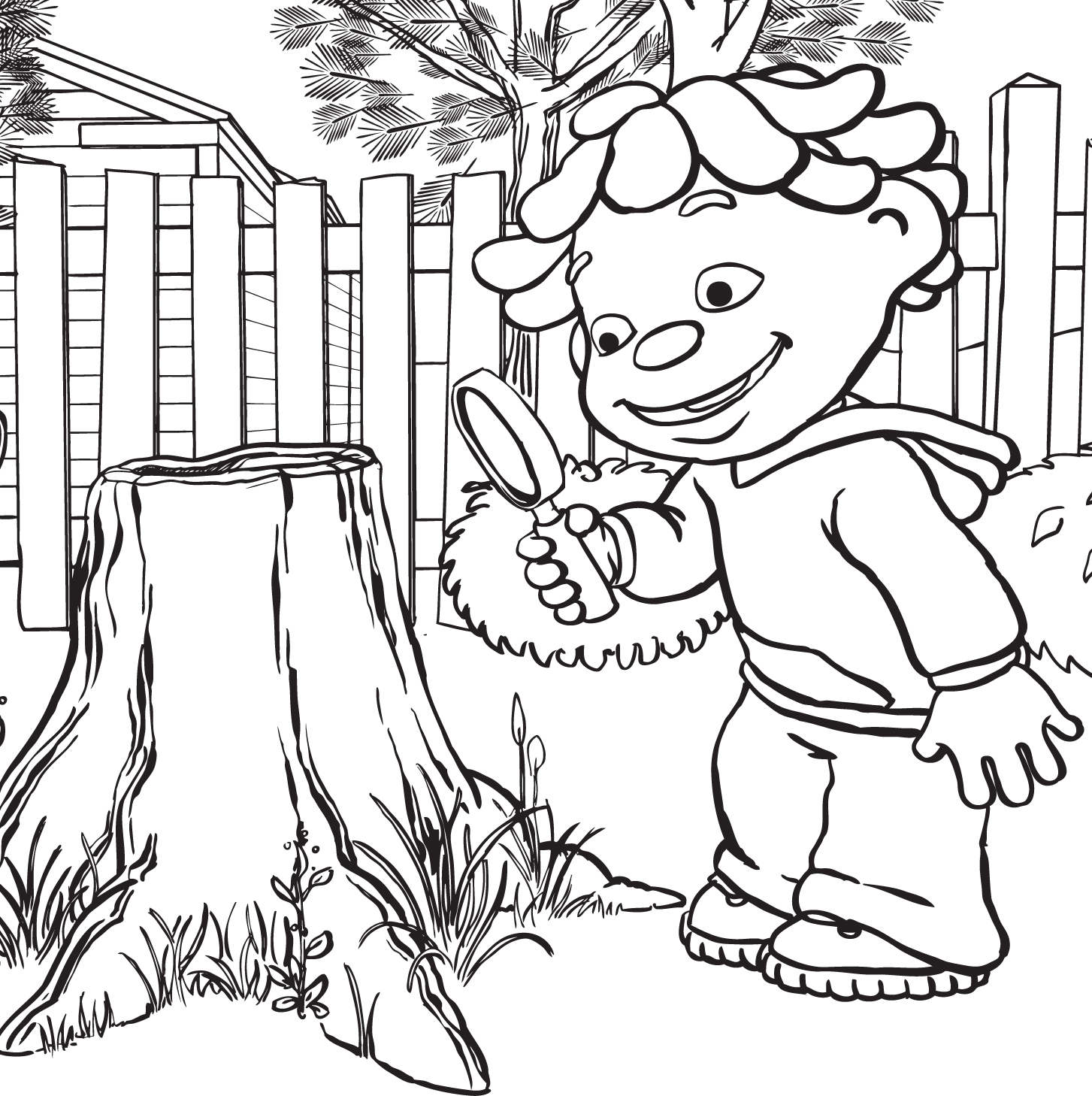 Sid the science kid coloring pages to download and print for free