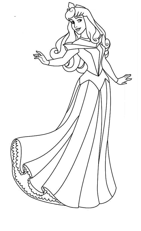Aurora coloring pages to download and print for free