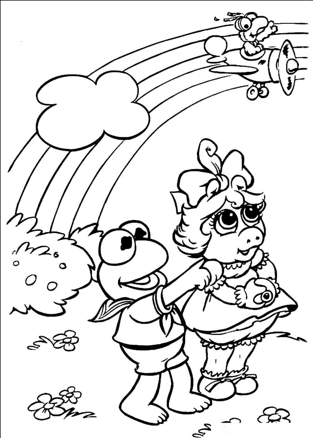 Rainbow magic coloring pages to download and print for free