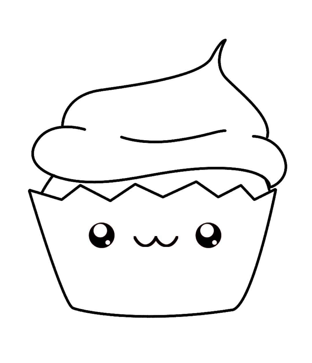 Kawaii coloring pages to download and print for free