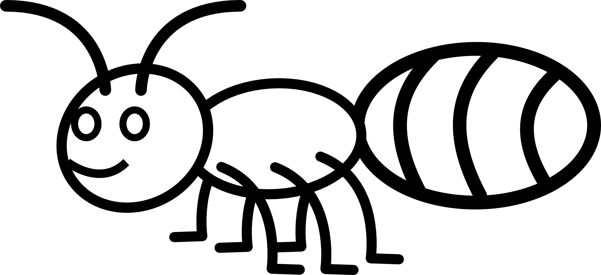 Ant coloring pages to download and print for free